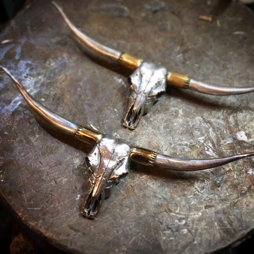 牛头925银吊坠HorizonBlue