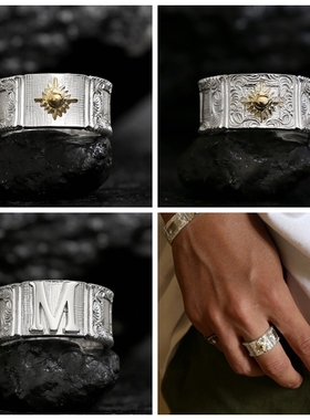 ARIZONAFREEDOM唐草男女戒指