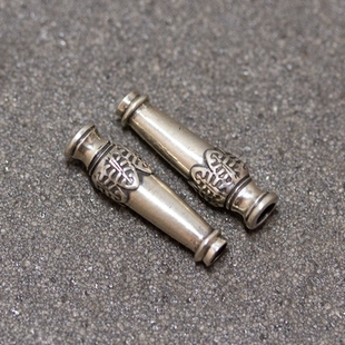 官方代理日本Horizon Blue手工925银饰花瓶树叶脉筒珠隔珠