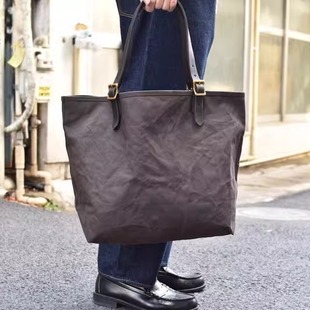 官方代理日本VASCO新款 264大号男女兼用休闲托特手提包 帆布VS