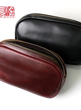 官方代理日本REDMOON红月CX-BAGLET植鞣牛皮Chromexcel长款钱包