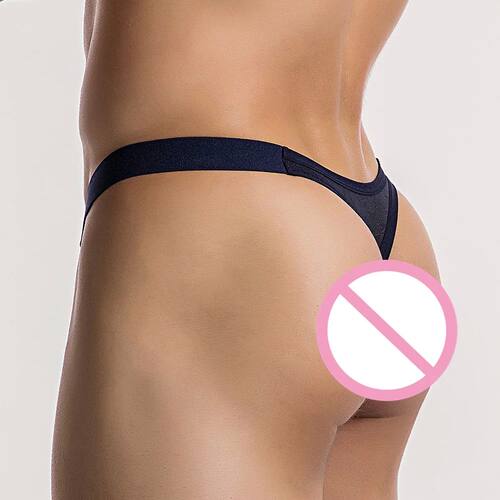 Underwear Men's T-Back G-String Briefs Sexy Breathable Thong