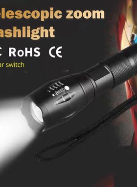 Tactical Military LED Flashlight 980000LM Zoomable 5-Mode Wi