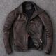 Coat Men New Leather Cowhide Genuine Vintage Jacket