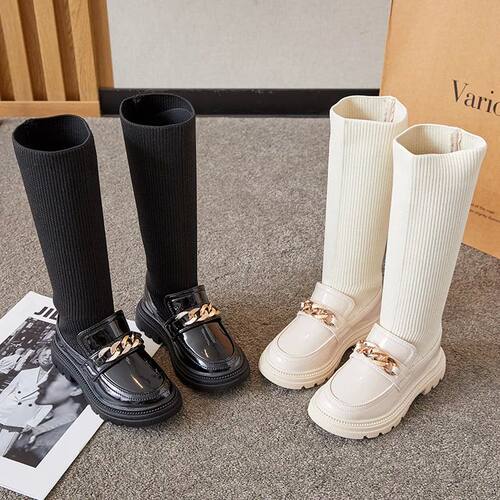 2022 New Winter Korean Over-the-knee Boot for Girls with Met