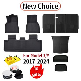 Custom Floor Mat For Tesla 2024 Model 3 Highland Model Y  -2