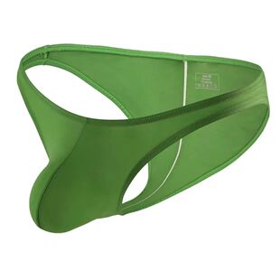 Men's Sexy Underwear Low Waist Ice Silk Men Briefs Transluce
