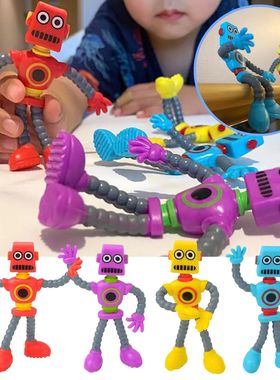Figets Toys Creative Wire Robot Twisted TDeformed Ever-Chang
