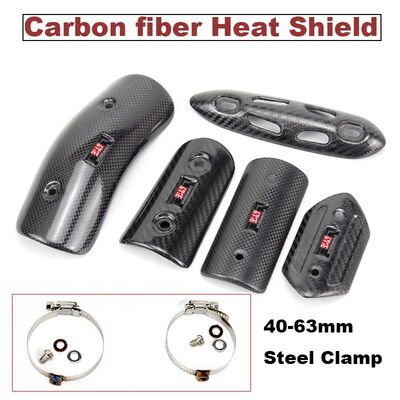 Free Shipping Motorcycle Exhaust Muffler Carbon Fiber Protec