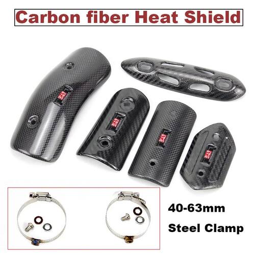 Free Shipping Motorcycle Exhaust Muffler Carbon Fiber Protec