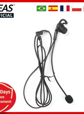 EJEAS 3.5mm Audio Plug In-Ear Headset Handsfree Referee Earp