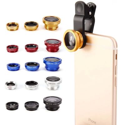 Fish Phone Lens Generic Camera for Smartphone Wide Angle Fis