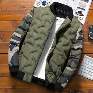 Mens Winter Jackets Coats Outerwear Clothing Camouflage Bomb