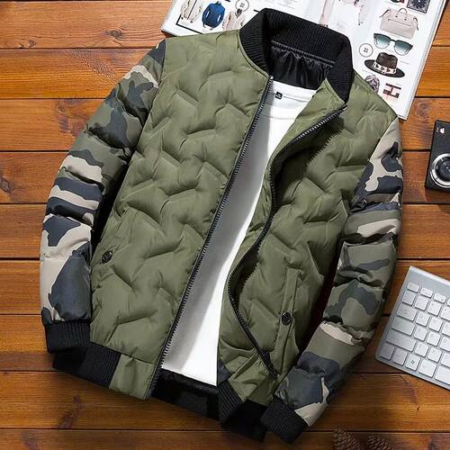Mens Winter Jackets Coats Outerwear Clothing Camouflage Bomb