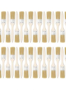 36 Pack of 1 Inch (24mm) Paint Brushes and Chip Paint Brushe