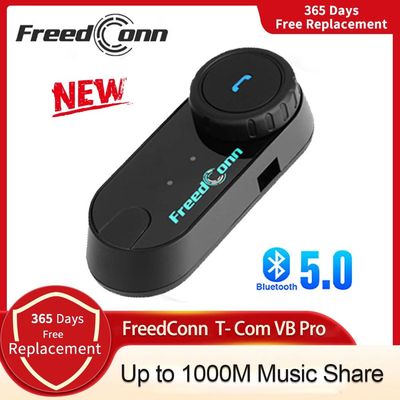 FreedConn Original T-COMVB Bluetooth Interphone Motorcycle H