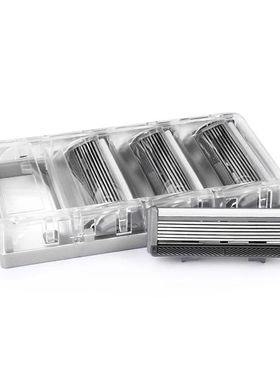 Qshave Black Spider New 6 Blade System Man Manual Shaving Ra