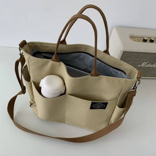 Hylhexyr Women's Retro Large Size Bags Cotton  Shoulder Bag