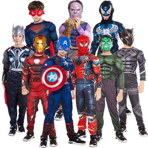 Marvel Superhero Spider Man Captain America Iron Man Thor Hu