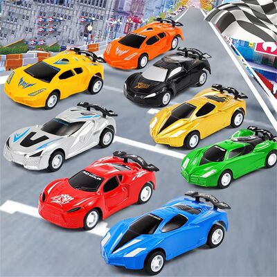 6Pcs/set  Toy Car Model Diecast Pull Back Racing Car Simulat