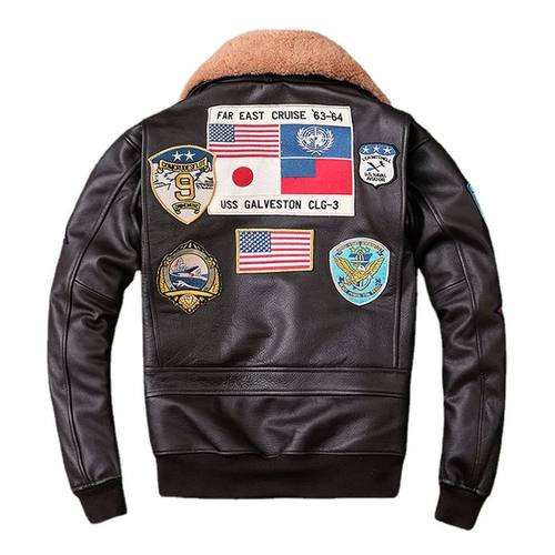 Air Force G1 Flight Jacket Thickening Quilted Jacket Top Lay