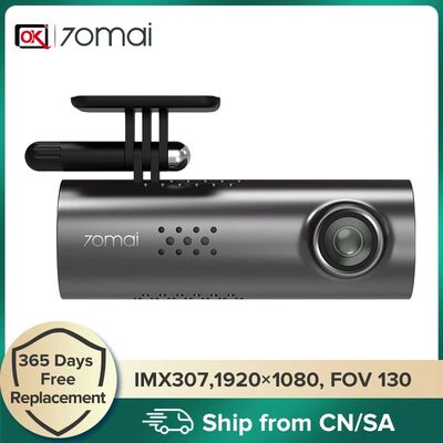 70mai Dash Cam 1S Car DVR 70mai Camera Support Smart Voice C