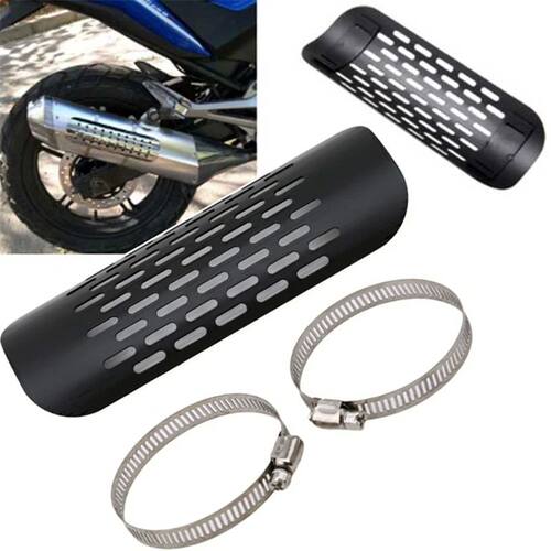 Motorcycle Universal Exhaust Pipe Protector Heat Shield Cove