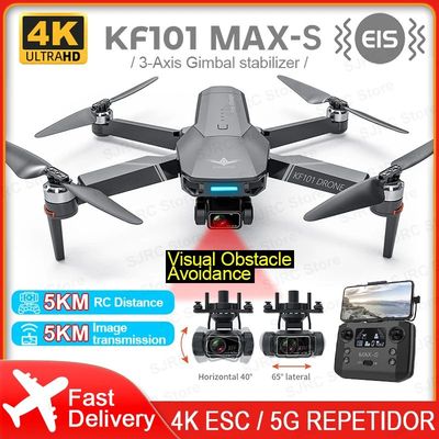 KF101 Max-S GPS Drone 4K Professional HD Camera FPV Dron 3-A