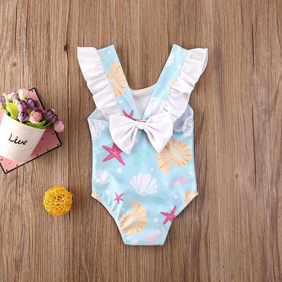 Newest Arrival Toddler Newborn Baby Girls Shell Print Swimsu