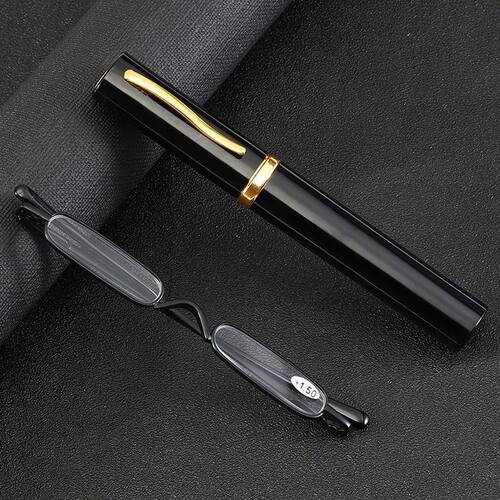 Men Titanium alloy Reading Glasses Non spherical 12 Layer Co