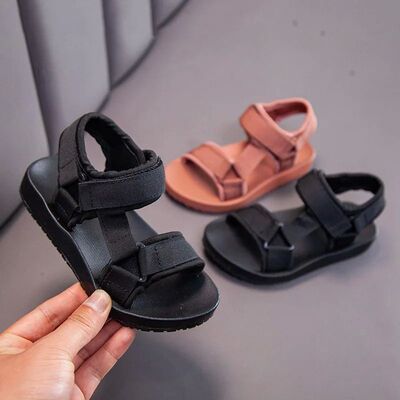 Boys Sandals Summer Kids Shoes Fashion Light Soft Flats Todd