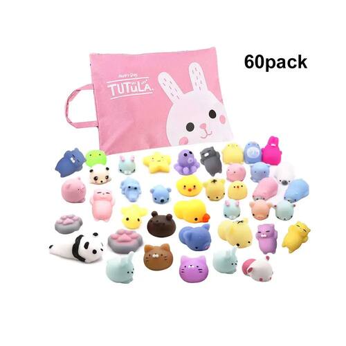 Mochi Squishy Toys with Cute Bag Sss Toy Reward Toys for Kid