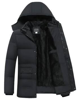 Winter Coat Men Fashion Mens Parkas Thicken Male Thick Warm