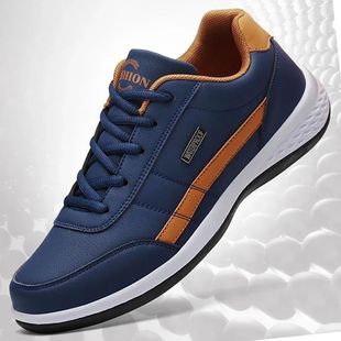 Leather Men Shoes Sneakers nd Casual Shoe Italian Breathable