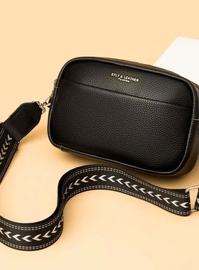 New Vintage Crossbody Cowhide Cell Phone Shoulder Bag Genuin