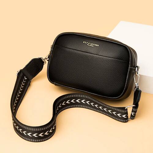 New Vintage Crossbody Cowhide Cell Phone Shoulder Bag Genuin