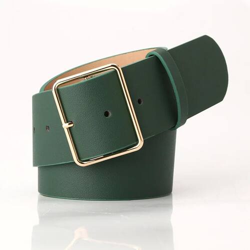 New Fashion 5cm Wide Black Red Leather Female Ladies Belts H