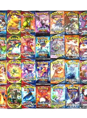 18PCS/2Bag Pokemon Cards Anime Sword&Shield Non Repeat Engli