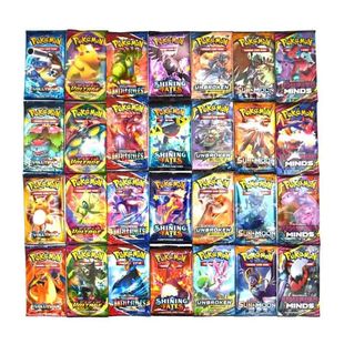 18PCS/2Bag Pokemon Cards Anime Sword&Shield Non Repeat Engli