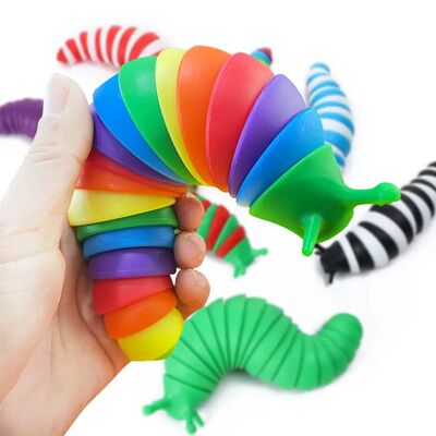 2022 Toy Fat Brain Slug Articulated Flexible 3D Slug Fidget