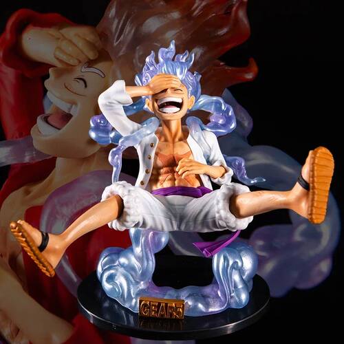 17cm Anime One Piece Figure Luffy Gear 5 Action Figure Sun G