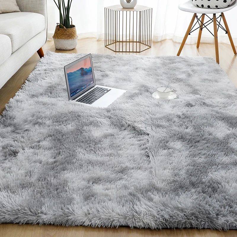 Thick Carpet for Living Room Plush Rug Children Bed Room Flu
