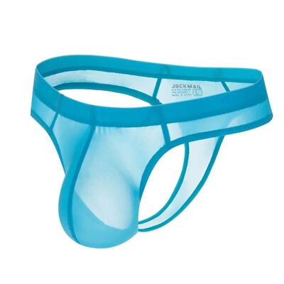 Transparent ice silk Ultra-thin thong mens bikini underwear