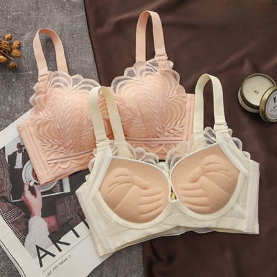 正品性感无钢圈聚拢加厚显大文胸