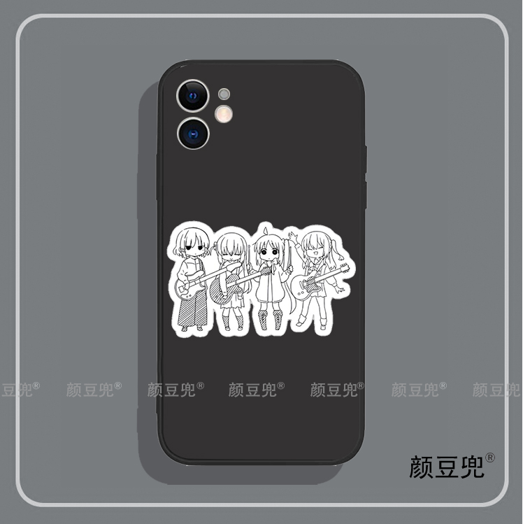 孤独摇滚 后藤一里11手机壳12 Pro适用iphone13PRO苹果14xsmaxr红米K50动漫8P一加9r华为P50硅胶软IQOO8周边7