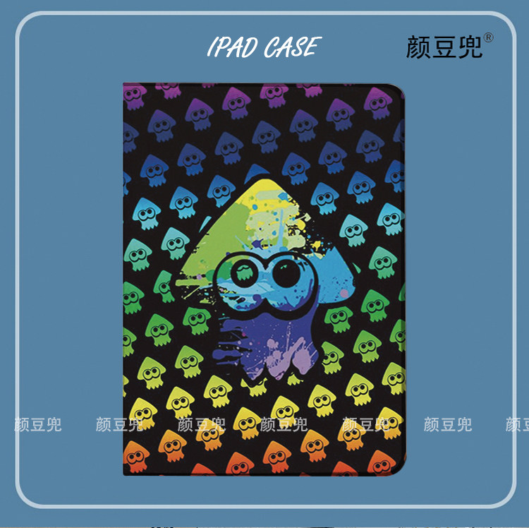 喷射战士3 乌贼娘适用ipad10.2air4/5保护套matepad pro11笔槽mini4/5/6小米5/6pro12.9OPPOpad荣耀V8proVIVO