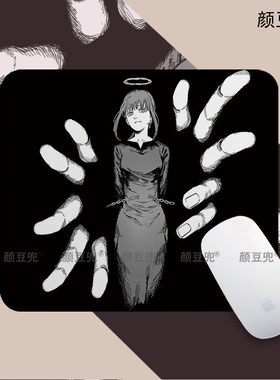 电锯人 玛奇玛周边大号办公桌垫鼠标垫锁边鼠标垫 可水洗 防滑软