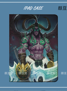 伊利丹怒风ipad10.2适用air4/5保护套pro11笔槽mini5/6华为matepa