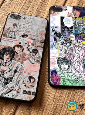 JOJO布加拉提iphone11PRO适用XR苹果XSMAX手机壳8p华为30奇妙冒险