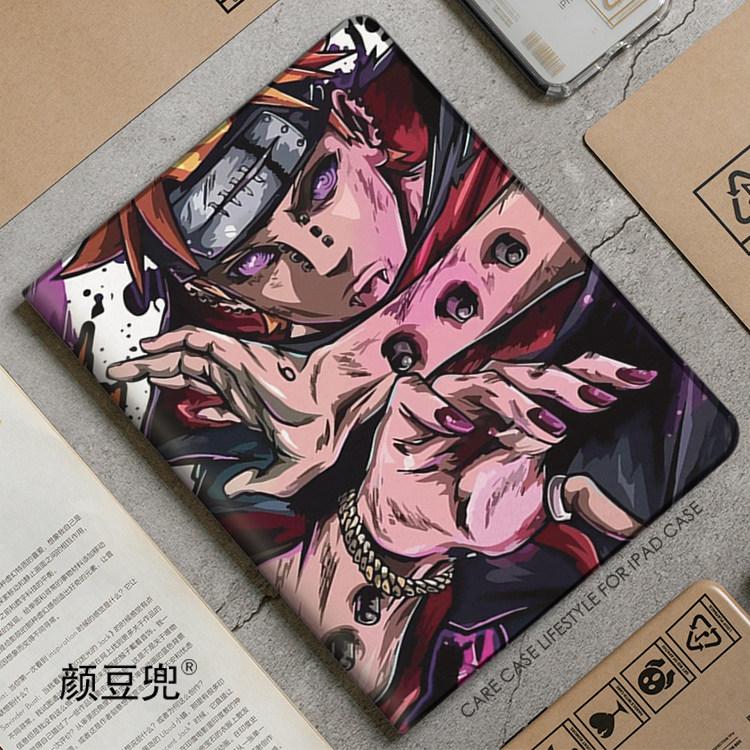 火影忍者 佩恩ipad10.2适用air4/5保护套pro11笔槽mini56小米5Pro